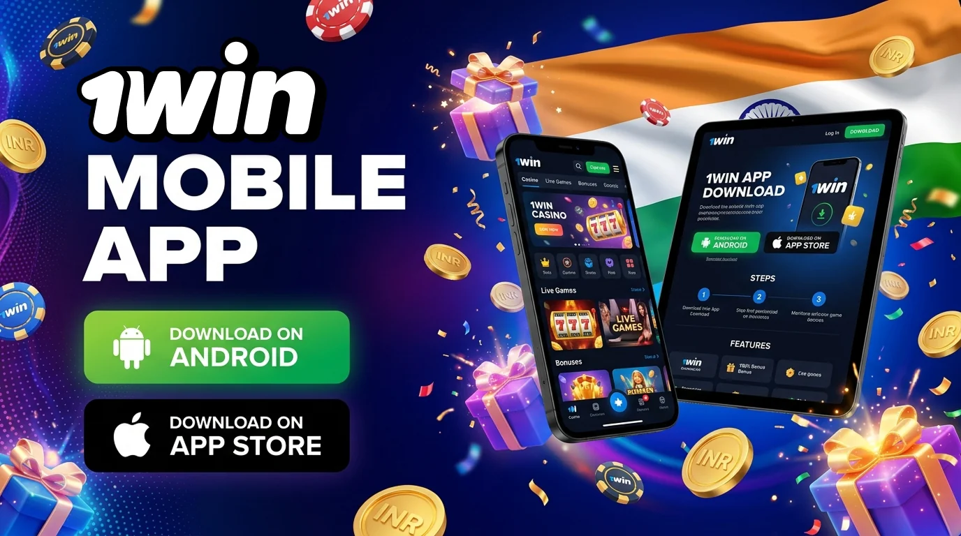 1Win India mobile app with easy signup, fast payments and complete gaming experience