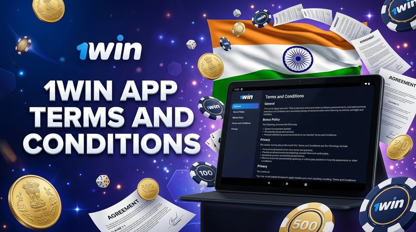 Official 1Win app terms and conditions for Indian players with fair usage policies